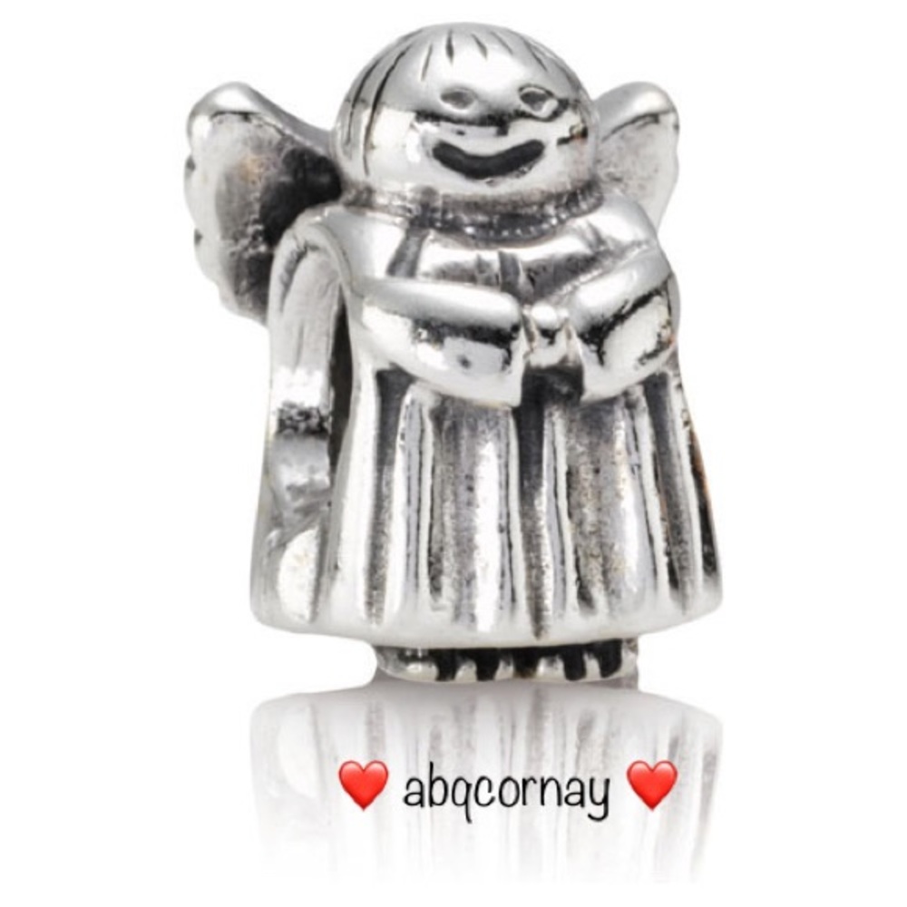 🚨 SALE 🚨 EUC Pandora 790337 Sterling Silver Angel of Hope Bead - RETIRED